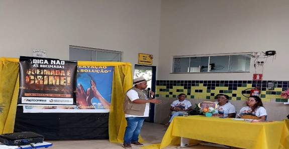 COMITÊ LONTRA E CORDA UNE FORÇAS CONTRA QUEIMADAS NO PROJETO DE ASSENTAMENTO REUNIDAS DE ARAGOMINAS