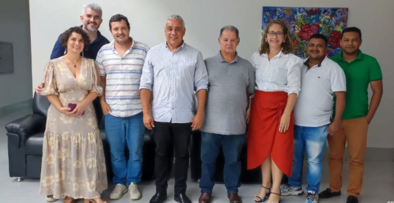 Reunião Interna com o Presidente do CI-LAGO Antônio Luiz Bandeira Junior