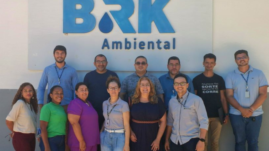 Reunião com a BRK lançamento de efluente