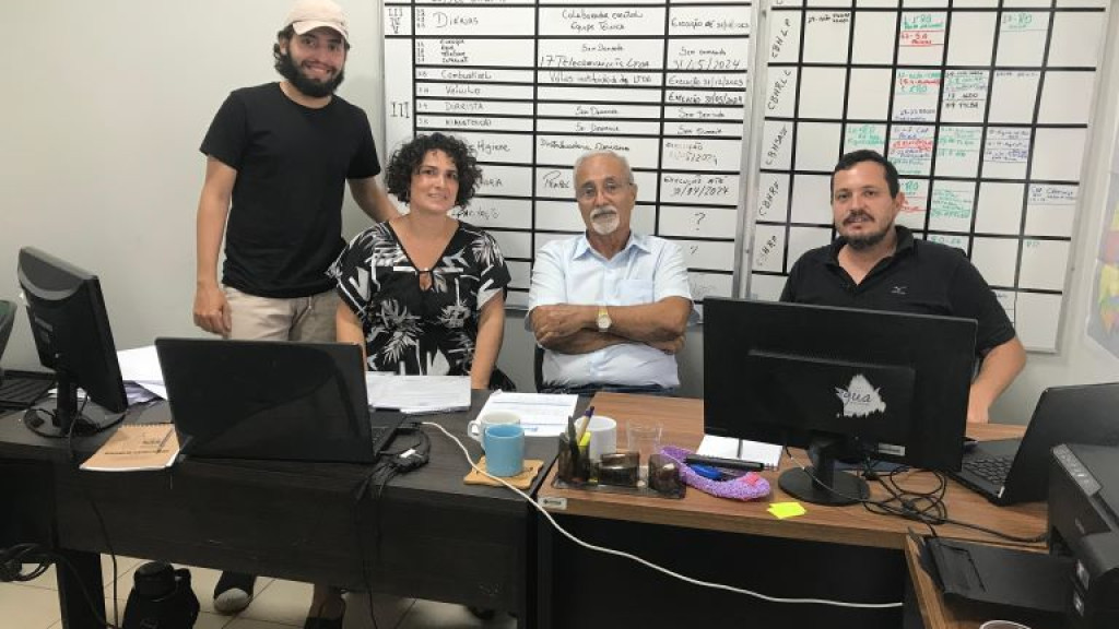 Reunião para a Capacitação de cobrança de uso de água